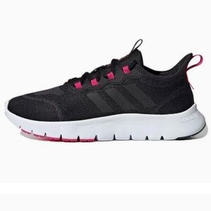Adidas Women’s Nario Move 'Black Team Real Magenta' GZ9049- SZ: 8.5